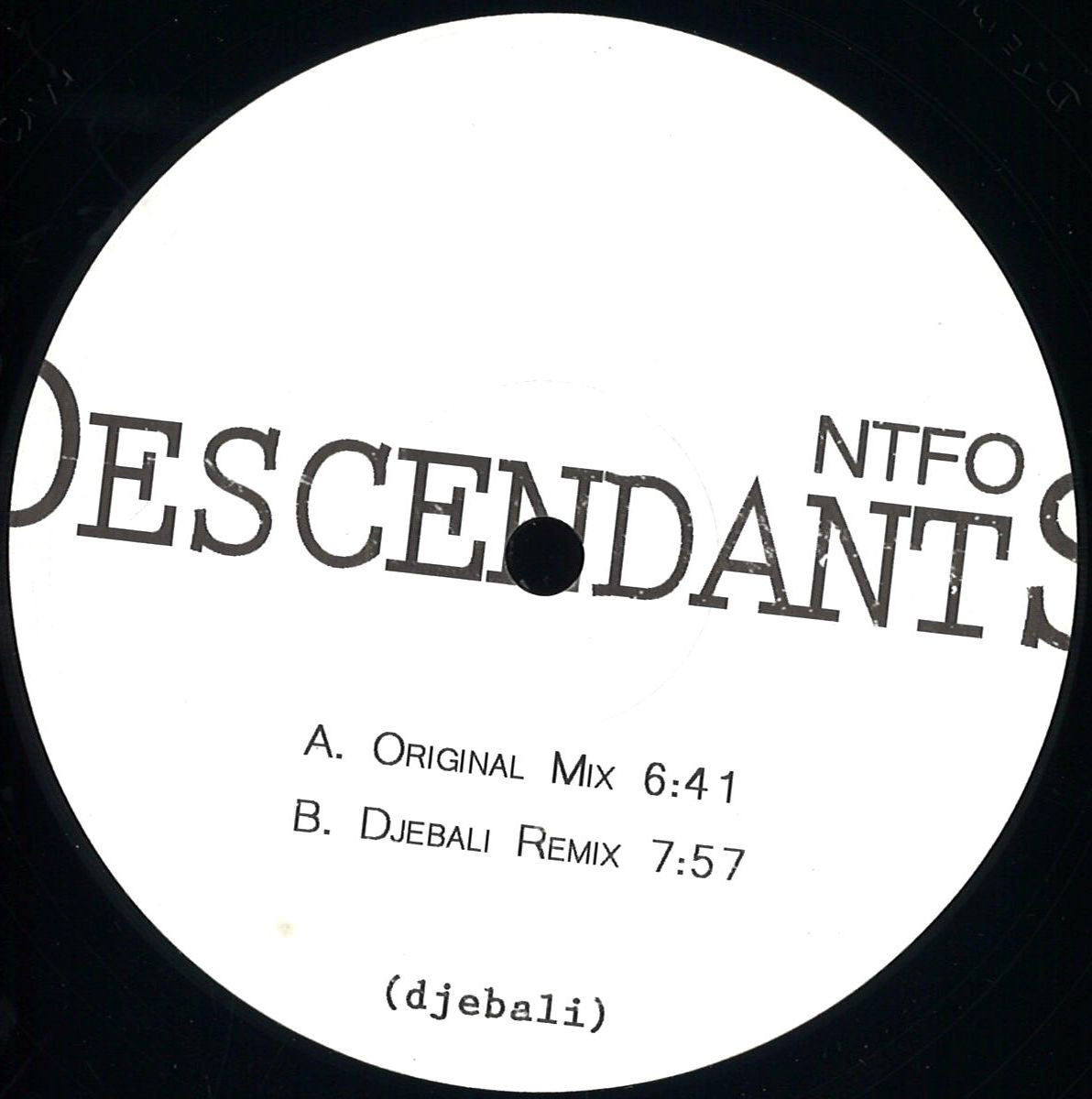 image cover: NTFO - Descendants / DJEBEX 06