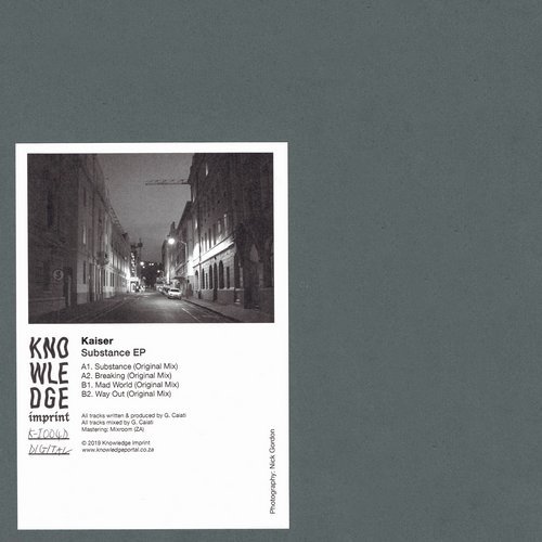 image cover: Kaiser (Italy) - Substance EP / KI004D