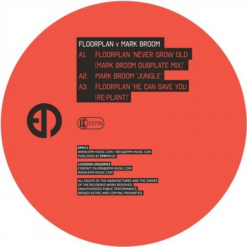 image cover: Mark Broom, Floorplan, Mark Broom - Floorplan v Mark Broom EP / EPM72