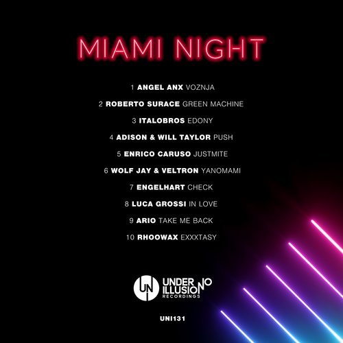 image cover: VA - Miami Night / UNI131