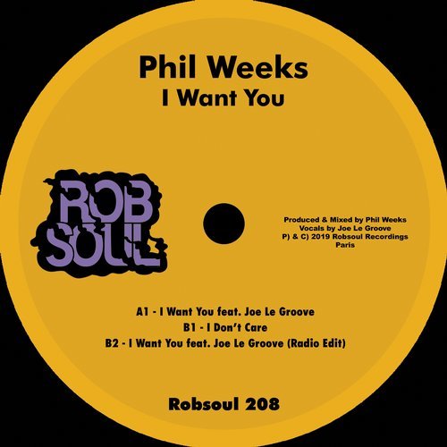 Download Phil Weeks, Joe Le Groove - I Want You on Electrobuzz