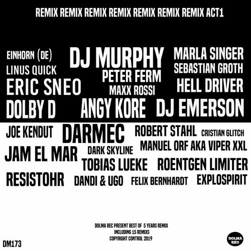 Download VA - Dolma 5 Years The Remix Act 1 on Electrobuzz