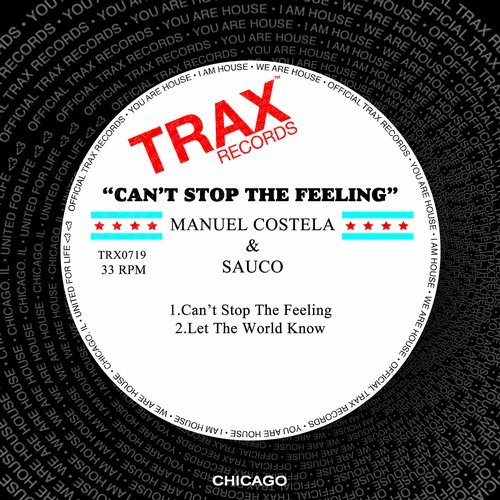image cover: Sauco, Manuel Costela - Can't Stop the Feeling / 193483627908