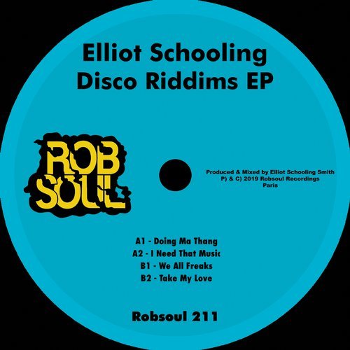 image cover: Elliot Schooling - Disco Riddims EP / RB211