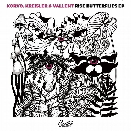 image cover: Kreisler, Vallent, Korvo - Rise Butterflies EP / BC052