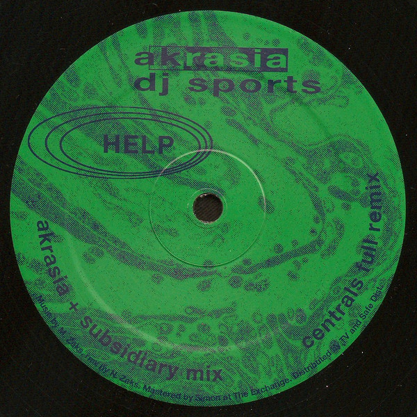 image cover: DJ Sports - Akrasia / HELP013