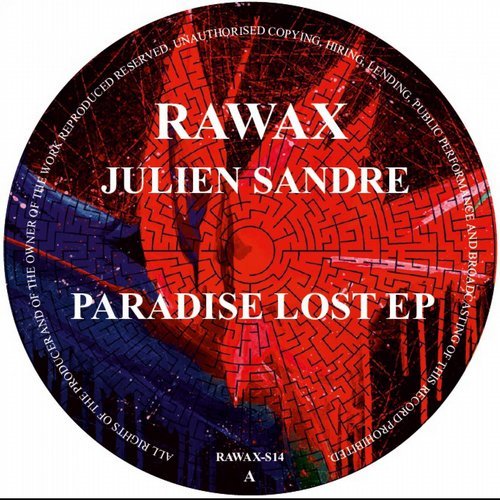image cover: Julien Sandre - Paradise Lost / RAWAX014S