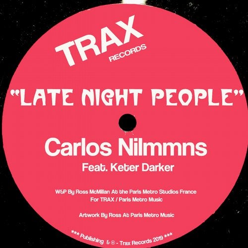 image cover: Carlos Nilmmns - Late Night People / 193483858159