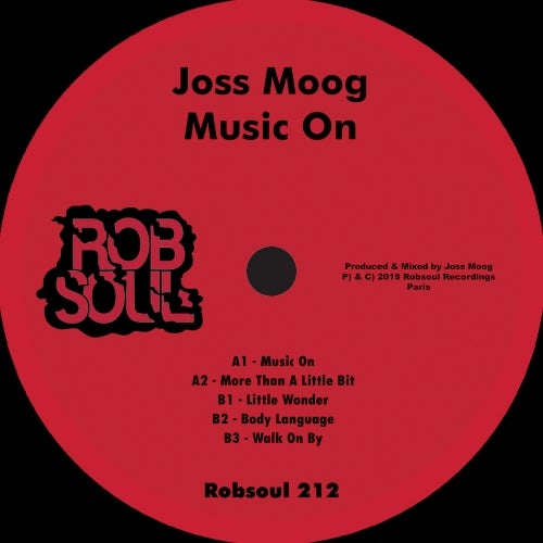 image cover: Joss Moog - Music On / RB212