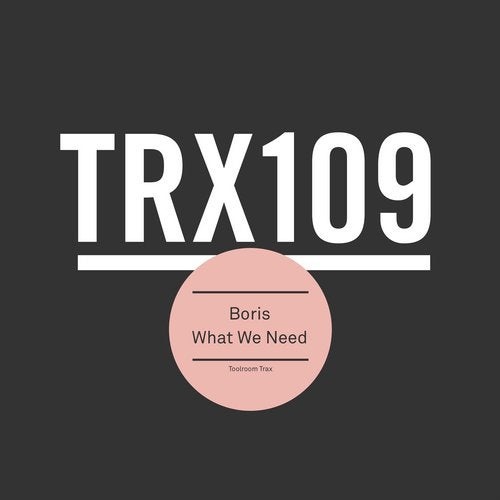 image cover: DJ Boris - What We Need / TRX10901Z