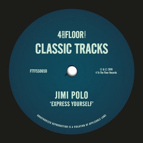 image cover: Jimi Polo - Express Yourself / FTTFSS065D