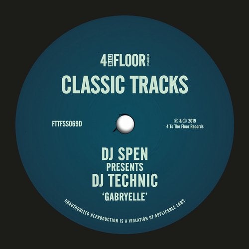 image cover: DJ Spen, DJ Technic - Gabryelle / FTTFSS069D