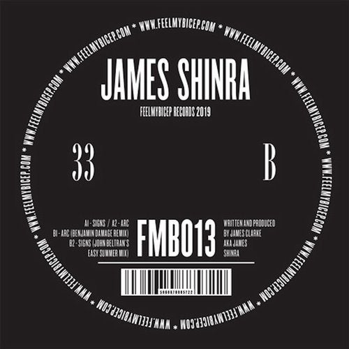 image cover: James Shinra - Signs / Feel My Bicep - FMB013