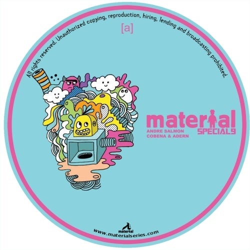 image cover: Andre Salmon, Cris Cobena, Mathew Ardern - One Time / MATERIALSPECIAL9