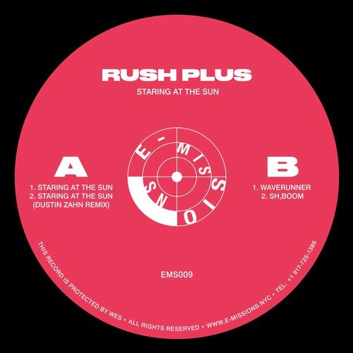 image cover: Rush Plus - Staring At The Sun / EMS009