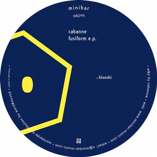 image cover: Cabanne - Fusiform e.p. / MINIBAR049