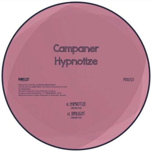 image cover: Campaner - Hypnotize / MOLE123