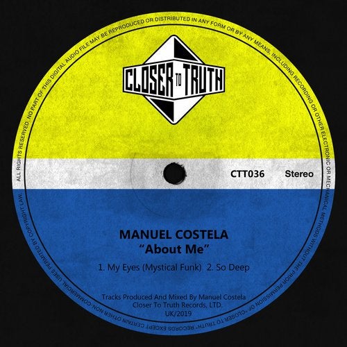 image cover: Manuel Costela - About Me / CTT036