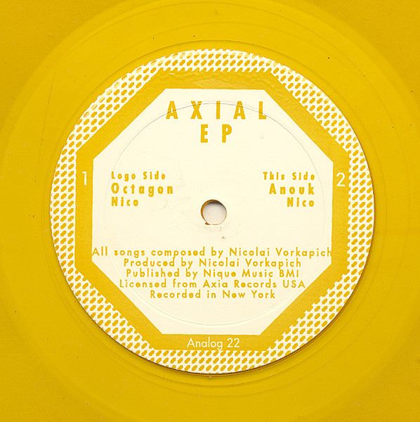 image cover: Nico - Axial EP / Analog 22