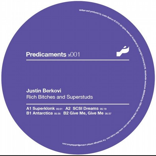 image cover: Justin Berkovi - Rich Bitches and Superstuds / PREDX001