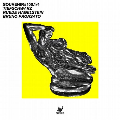 image cover: Tiefschwarz, Ruede Hagelstein, Bruno Pronsato - SOUVENIR#100.1/4 / SOUV100PART1