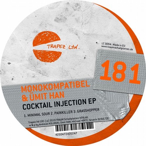 image cover: Ümit Han, monokompatibel - Cocktail Injection EP / TRAPEZLTD181