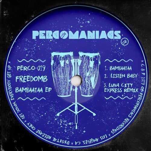 image cover: FreedomB - Bambaataa (+Luna City Express Remix) / PERCO019