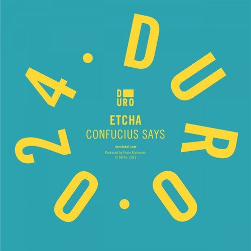 image cover: Etcha - Confucius Says / DURO024