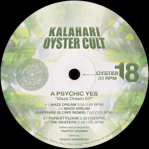 image cover: A Psychic Yes - Maze Dream EP / OYSTER18