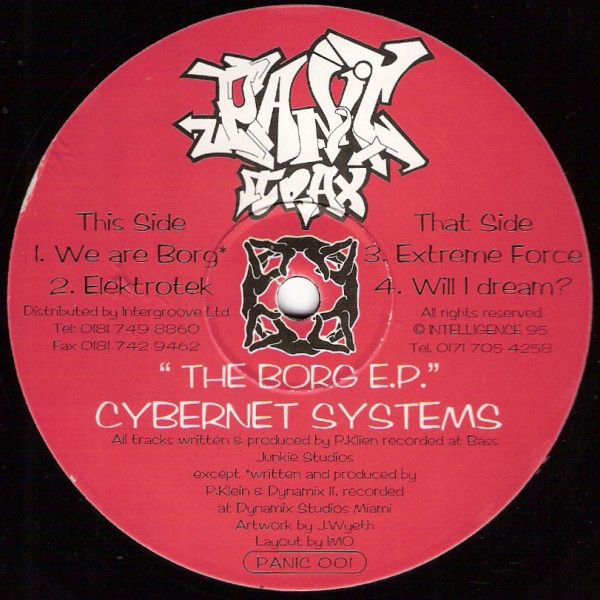 image cover: Cybernet Systems - The Borg E.P. / PANIC 001
