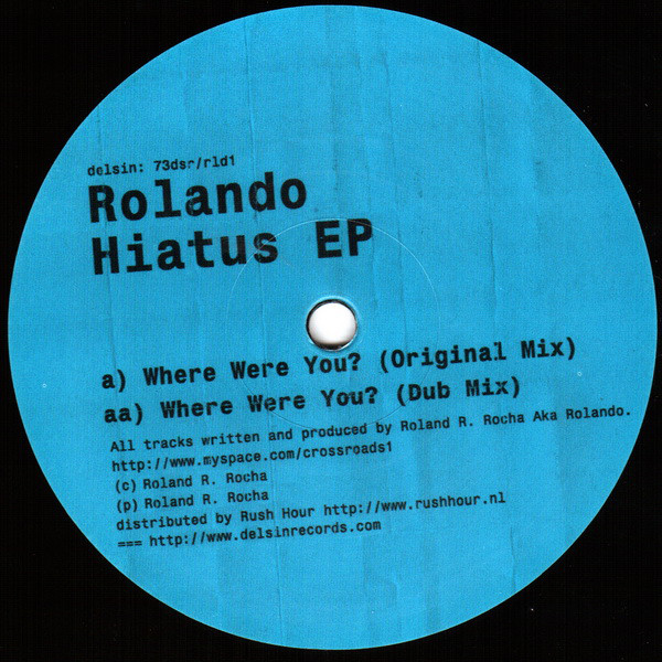 image cover: Rolando - Hiatus EP / 73dsr/rld1