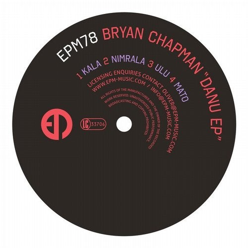 image cover: Bryan Chapman - Danu EP / EPM78D