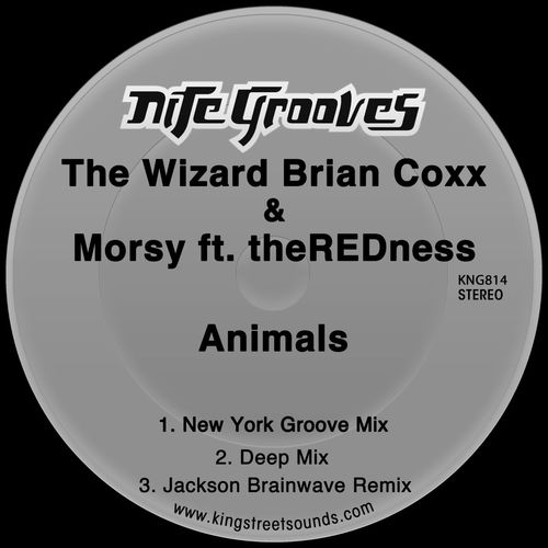 image cover: The Wizard Brian Coxx & Morsy feat. theREDness - Animals / KNG814