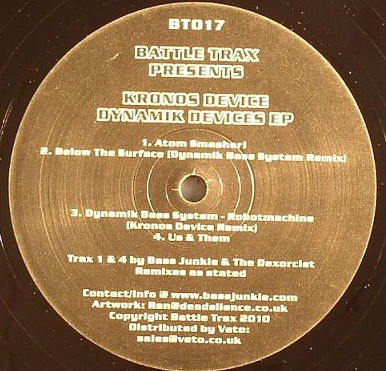 image cover: Kronos Device - Dynamik Devices EP / BT017