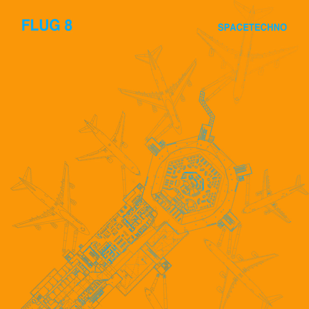 image cover: Flug 8 - Space Techno / Ransom Note Records