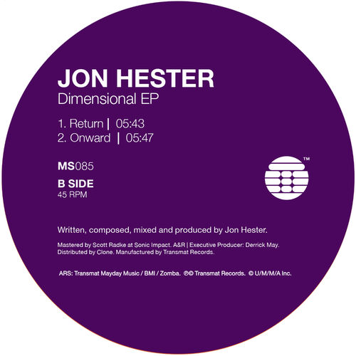 image cover: Jon Hester - Dimensional EP / Transmat