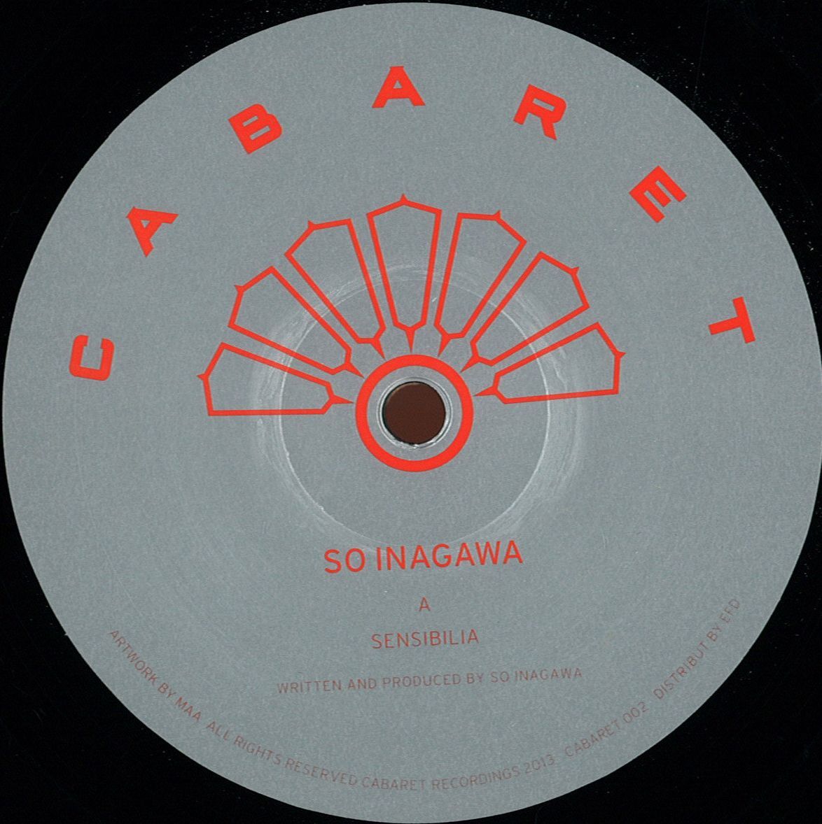 image cover: So Inagawa - Sensibilia EP / Cabaret Recordings