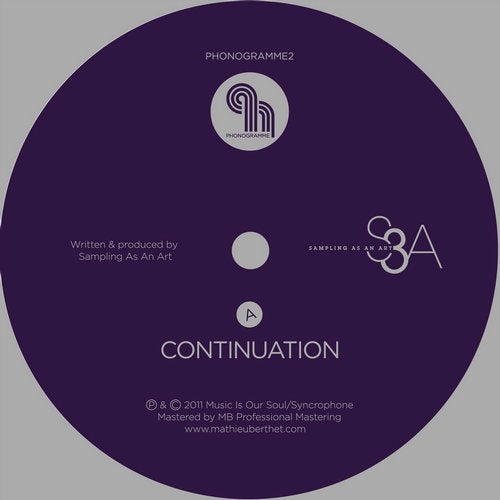 image cover: S3A - Continuation - EP / Phonogramme