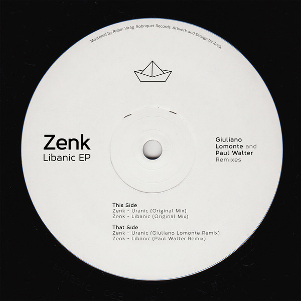 image cover: Zenk - Libanic EP / Sobriquet Records