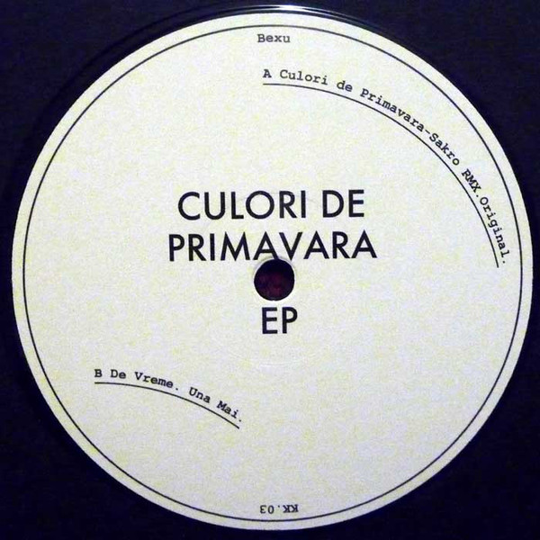 image cover: Bexu - Culori De Primavara EP / KK.