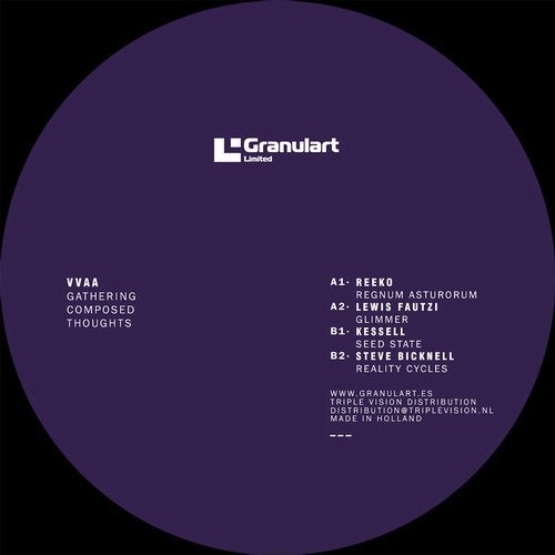 image cover: Reeko, Lewis Fautzi, Kessell, Steve Bicknell - Gathering composed thoughts / Granulart Recordings