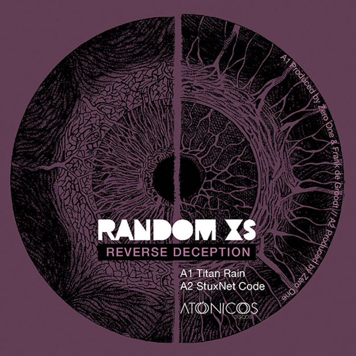 image cover: Random XS / Zero One & Allert - Reverse Deception / Discos Atónicos