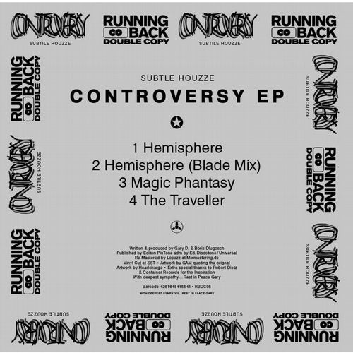 image cover: Subtle Houzze - Controversy EP / Running Back