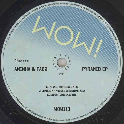 image cover: Aninha, Fabø - Pyramid EP / Wow! Recordings