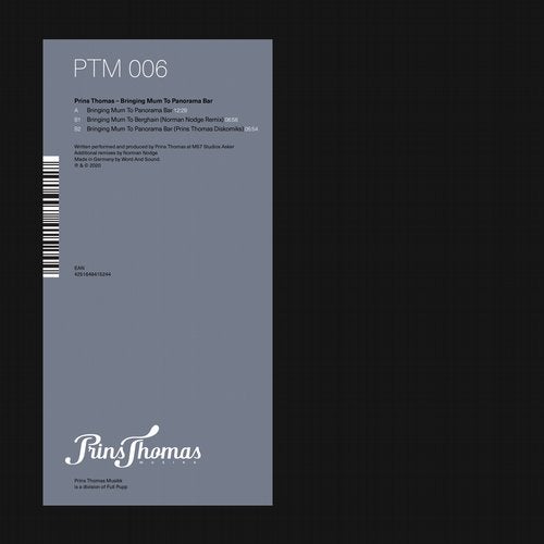 image cover: Prins Thomas - Bringing Mum To Panorama Bar / Prins Thomas Musikk