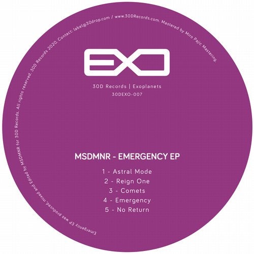 image cover: MSDMNR - Emergency / 30D Records