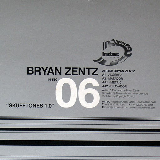 image cover: Bryan Zentz - Skufftones 1.0 / IN-TEC06