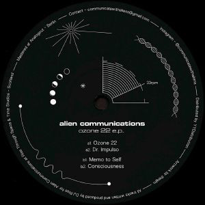 image cover: Alien Communications - Ozone 22 / AC001