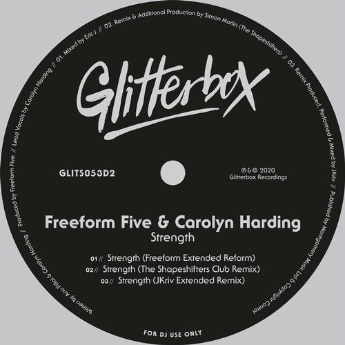 image cover: Carolyn Harding, Freeform Five - Strength / GLITS053D2