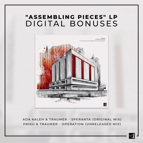 image cover: Traumer, Ada Kaleh, Priku - "Assembling Pieces" LP : Digital Bonuses / BERGADGTL05